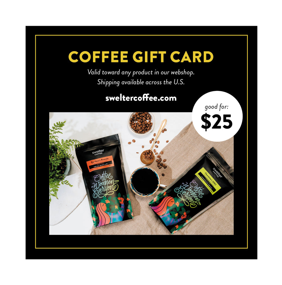 Swelter Coffee gift card